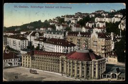 AK St. Gallen, Zukünftiger Bahnhof mit Rosenberg