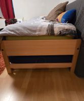 Tagesbett Holz mit ausziehbarem Bettkasten guter Zustand