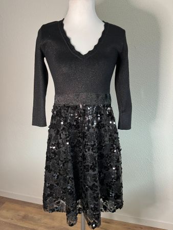 Pailletten-Kleid, NEU, Dehnbar, Gr. L, NP 119.-
