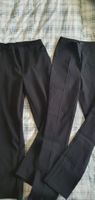2x Schwarze Hose, Gr. 34/XXS