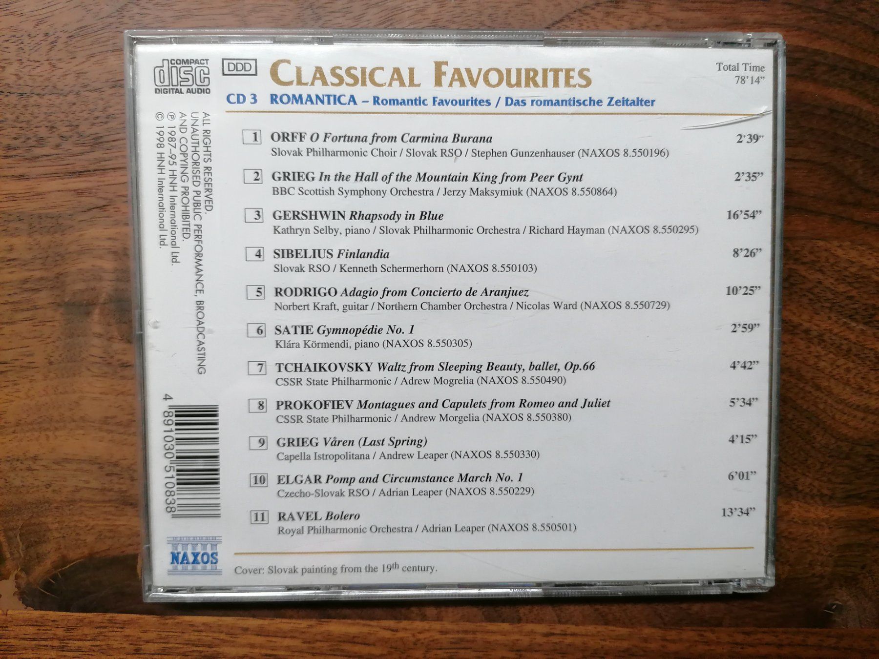 CDs: CD "Classical Favourites Romantica" – Gebraucht aus Büttikon AG von Amineah 1