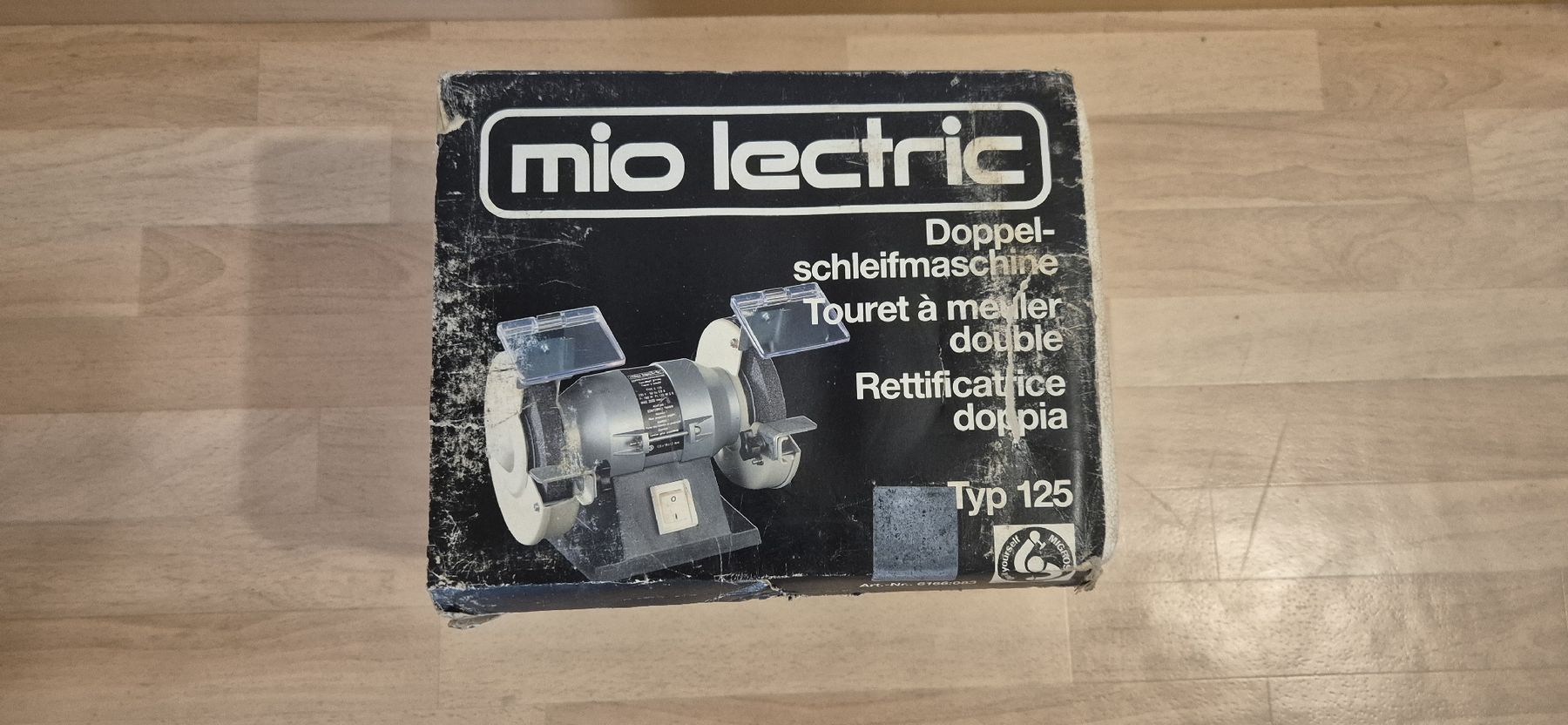 Schleifen & Polieren: Mio lectric Doppel-Schleifmaschine Typ 125 – Gebraucht aus Schwyz von Vesparider01