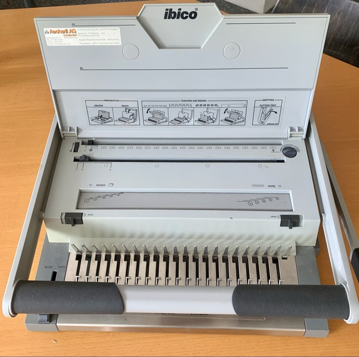 Ibico Bindegeräte: Bindegerät Ibimaster 400 – Gebraucht aus Bern von SaleOutPhil 1