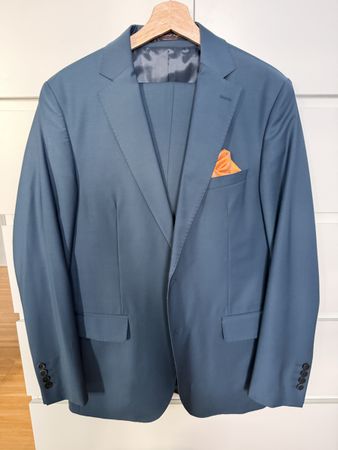 Anzug Blau Business Gr. 50