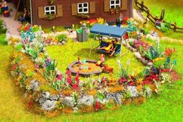 Neu OVP Noch 65604 Blumengarten Set OVP H0 H0m H0e HO