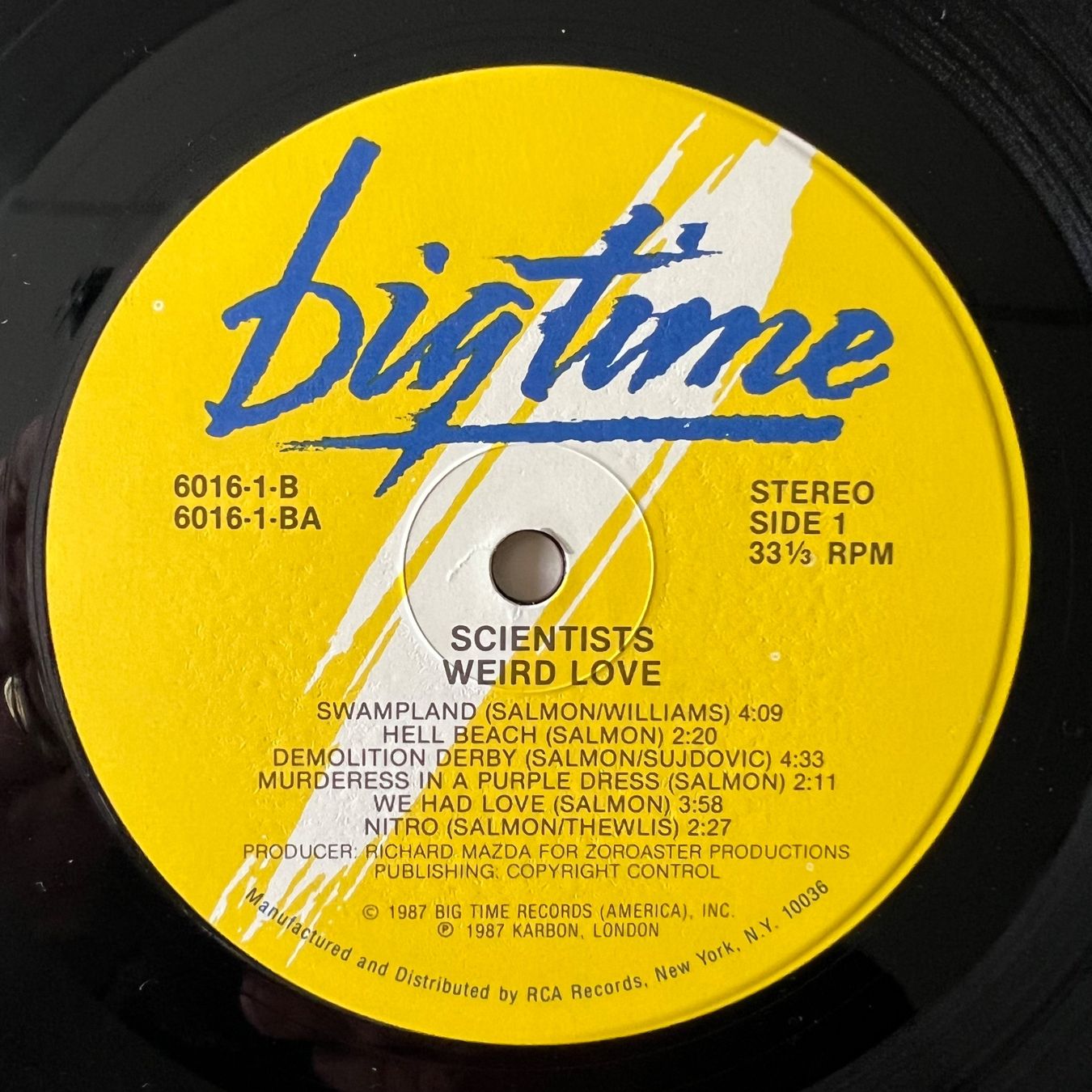 Schallplatten: Scientists - Weird Love / 1. US-Press. 1987 – Gebraucht aus Gais von soundcave57 1