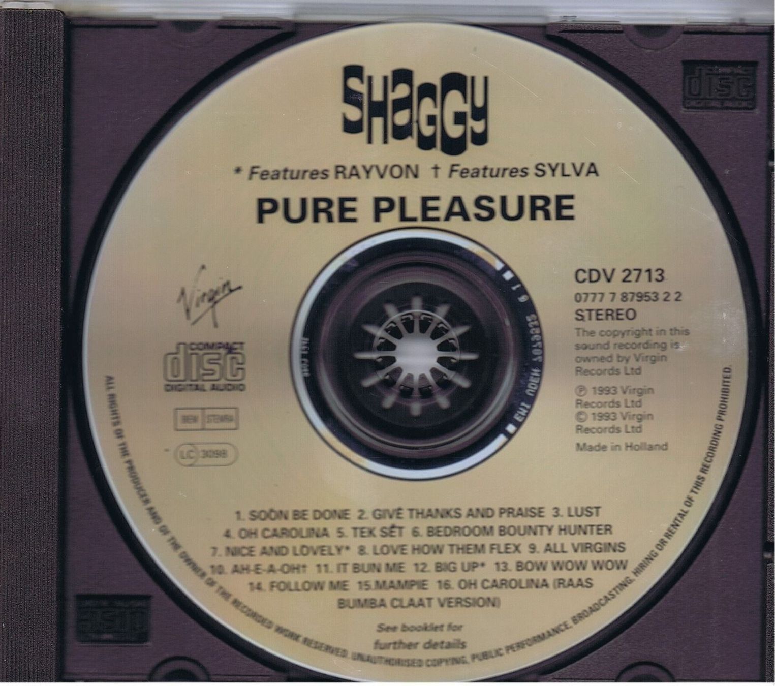 CDs: Shaggy / Pure Pleasure – D'occasion à Unterengstringen par Lastchance 2