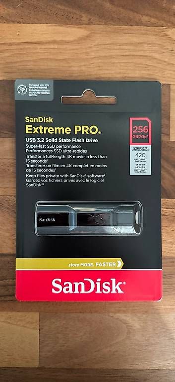Sandisk Chiavette USB: Sandisk Extreme Pro USB Stick (NEU) – Usato da Oberrohrdorf venduto da robbour2