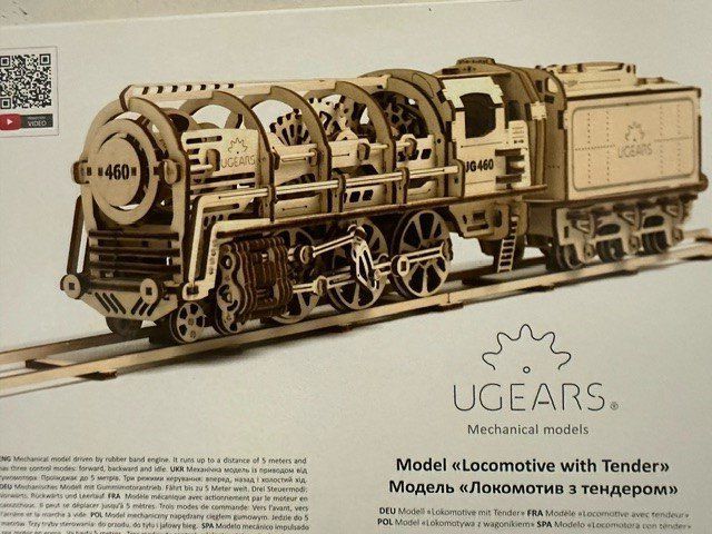 Ugears Kit di modellismo & Modellini statici: UGEARS DAMPFLOKOMOTIVE MIT TENDER – Nuovo e nell'imballaggio originale da Ostermundigen venduto da wini63 4