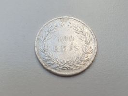 🇵🇹  Portugal 100 Reis 1861 Silver