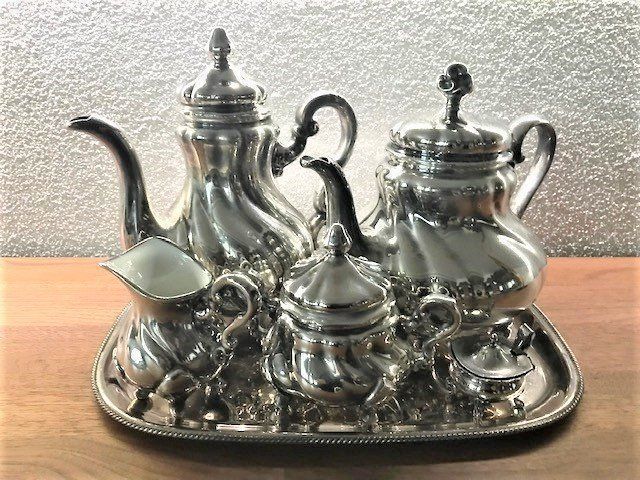 Hutschenreuther Teiere: Kaffee Set Silber F.W. Spahr – Nuovo (secondo la descrizione) da Ossingen venduto da Orelius