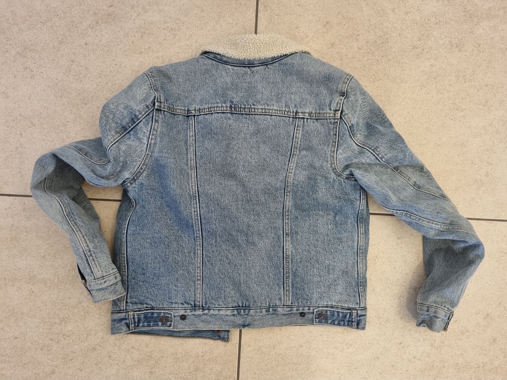Levi's Giacche: Levi's Sherpa Trucker Jacket blau Grösse M  – Usato da Möriken AG venduto da mohnsame2 3