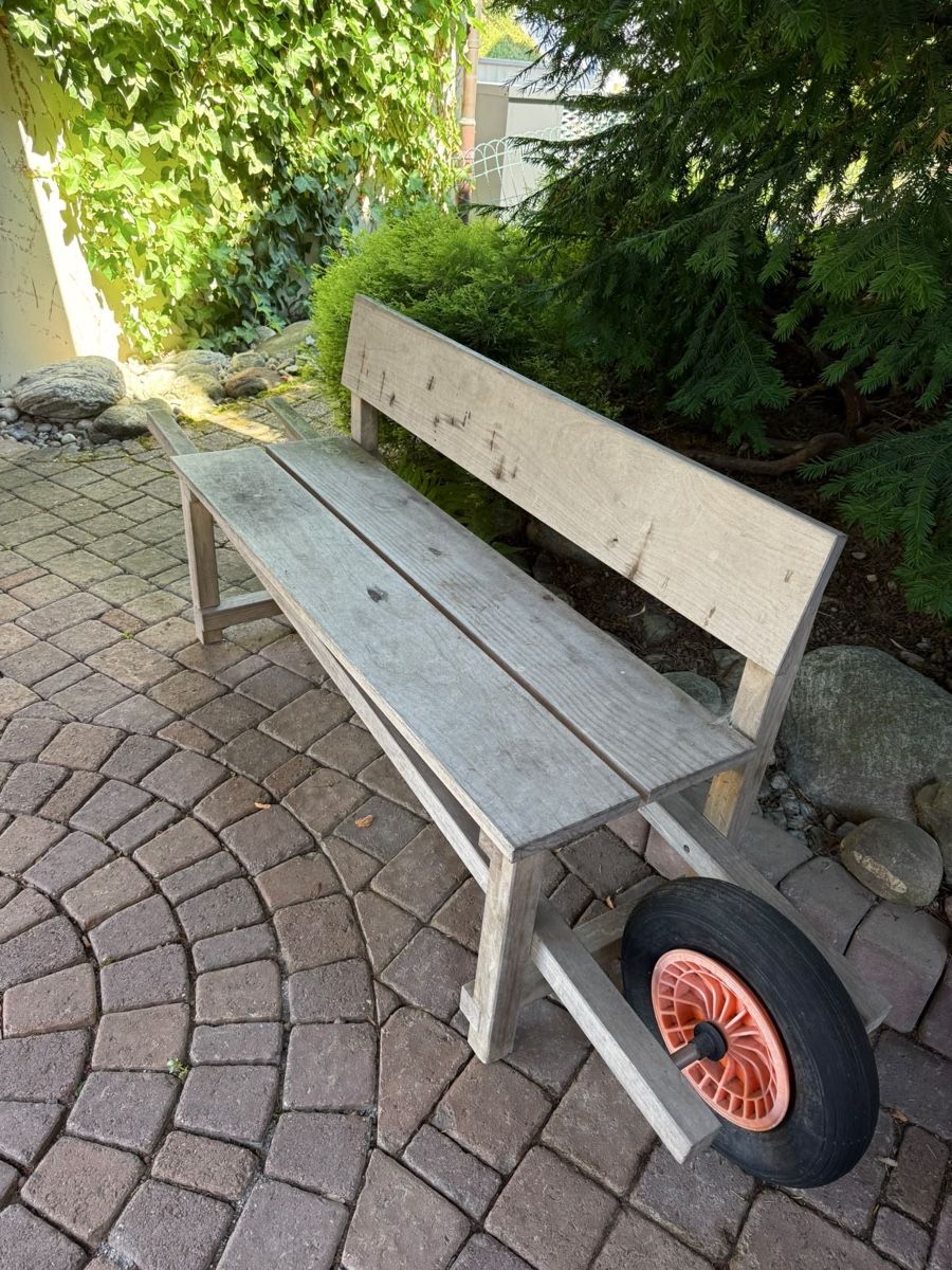 Panchine: Gartenbank Weltevree Eiche gebrauchter Zustand 150cm – Usato da Richterswil venduto da svelid 1