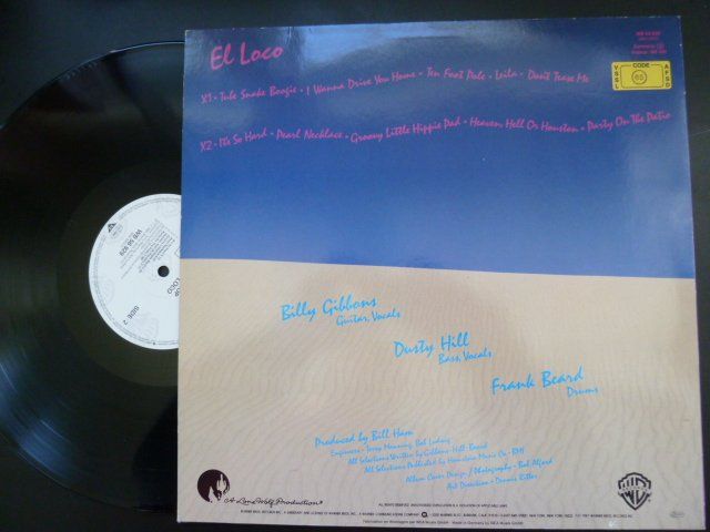 Dischi in vinile: ZZ TOP - El Loco  (VG++) – Usato da Au ZH venduto da sikoku 1