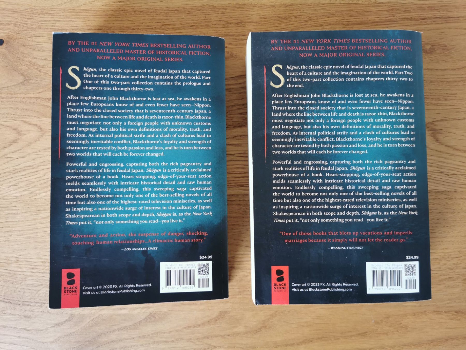 Libri: Shogun - Part 1&2 - James Clavell – Usato da Veytaux venduto da lelivreouvert 1