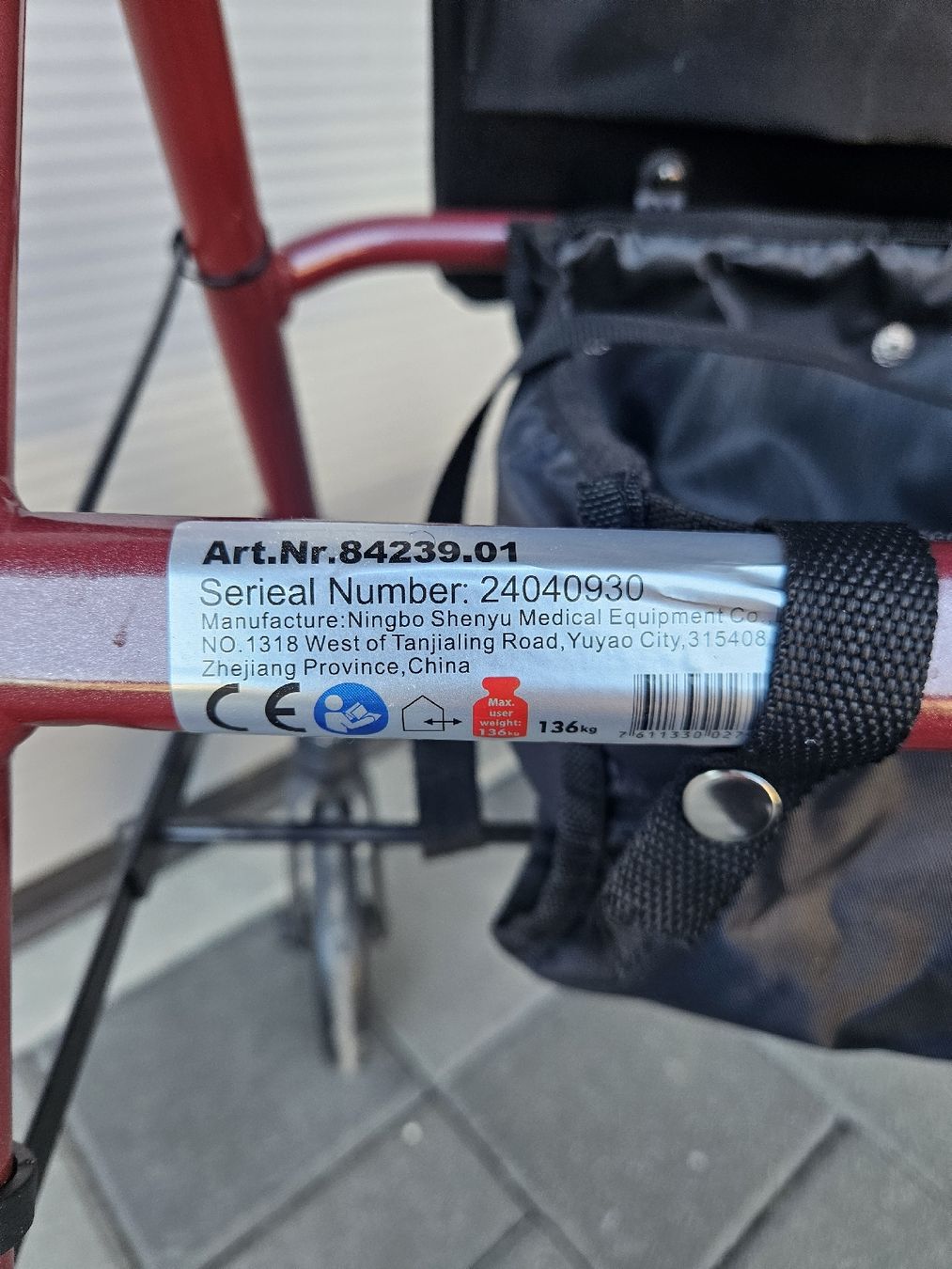 Ausili per la deambulazione: Rolator Gehhilfe – Usato da Subingen venduto da honigbuur 3