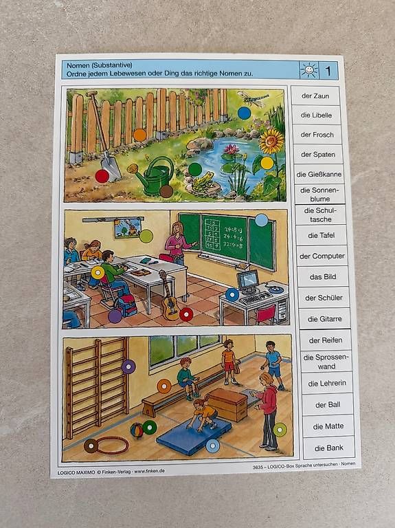 Spiele: LOGICO MAXIMO Sprache untersuchen – Gebraucht aus Schönenbuch von Herbie6446 4