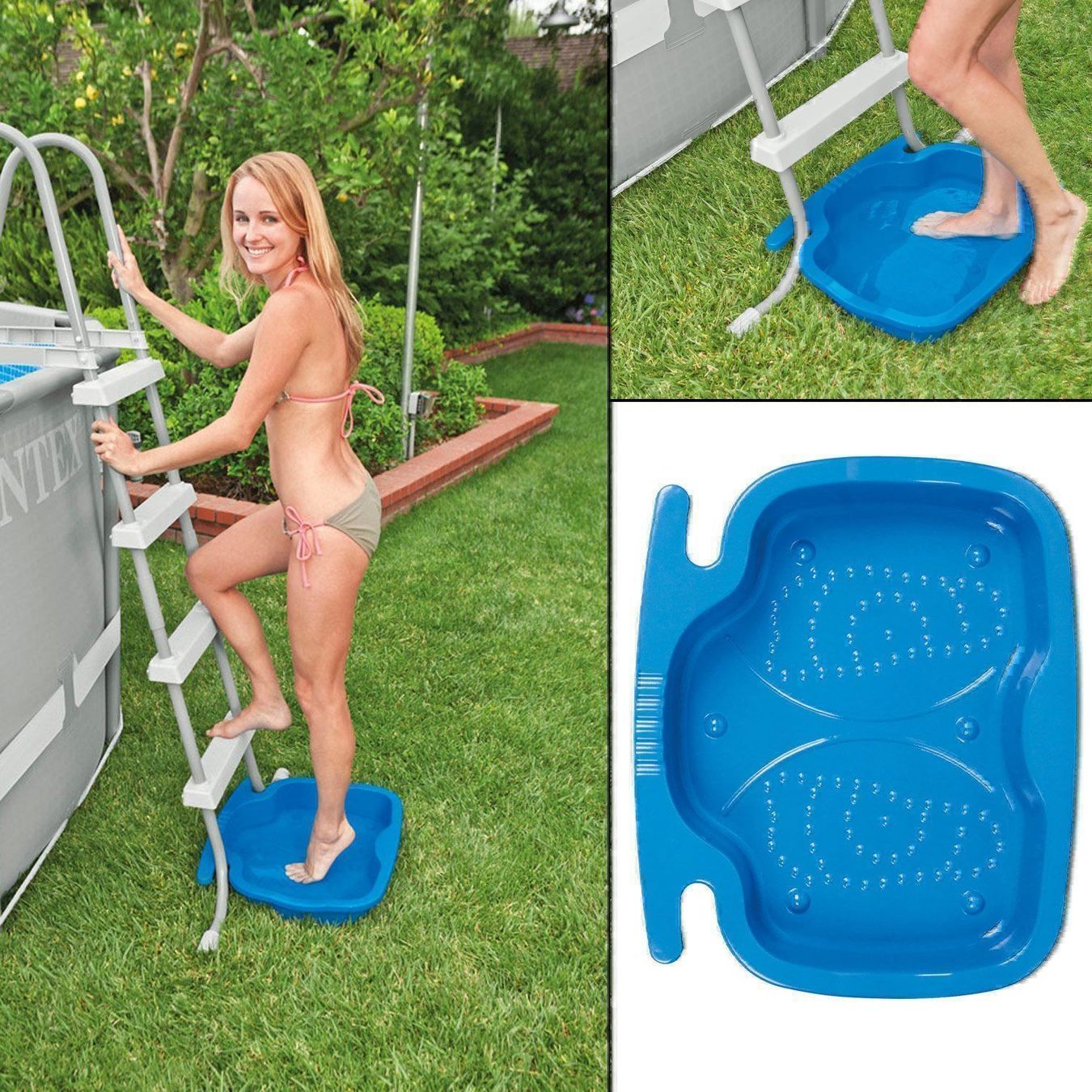 Sgabelli: Intex Fußbad passend zu Ihrer Leiter! – Nuovo e nell'imballaggio originale da Wynau venduto da Intexpool24
