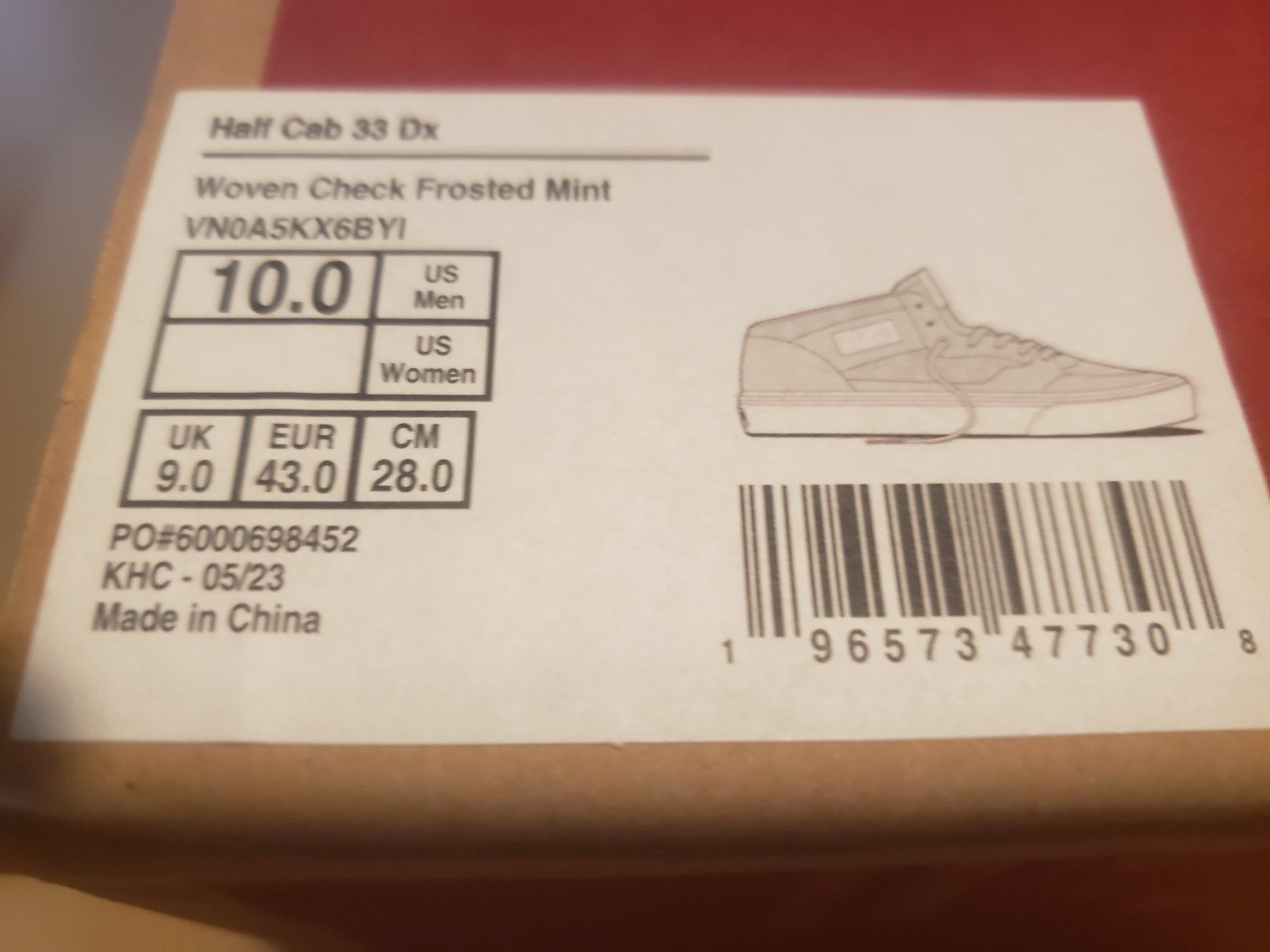 Vans Herrenschuhe: Vans Half Cab, taille 10 US – Neu und originalverpackt aus Broc von augustin.murith 3