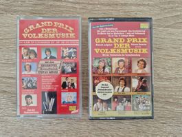 Grand Prix der Volksmusik Kassetten, 2 Stück