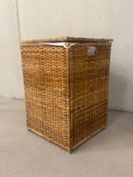 IKEA BRANÄS Wäschekorb aus Rattan mit Deckel, 80 l