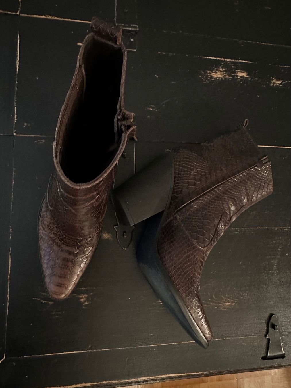 Scarpe da donna: Stiefeletten Leder Grösse 39 – Nuovo (secondo la descrizione) da Zürich venduto da Faetze0 1