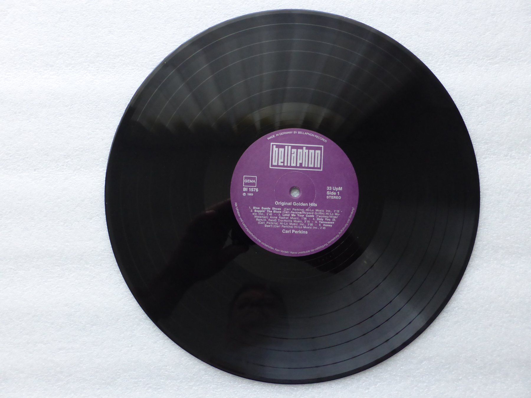 Dischi in vinile: VINYL  LP  CARL PERKINS – Usato da Küssnacht am Rigi venduto da Sunnestrahl 1