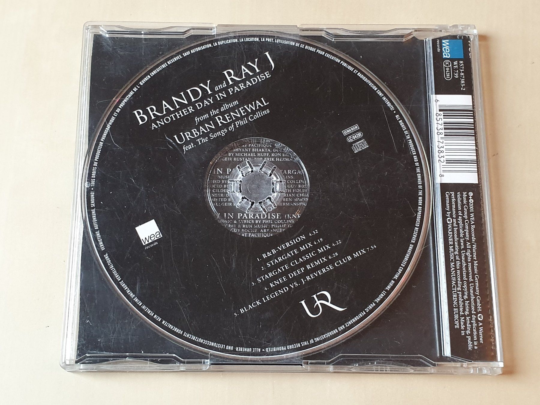 CDs: Brandy and Ray J Another Day in Paradise – Gebraucht aus Stansstad von collectorsshop 1