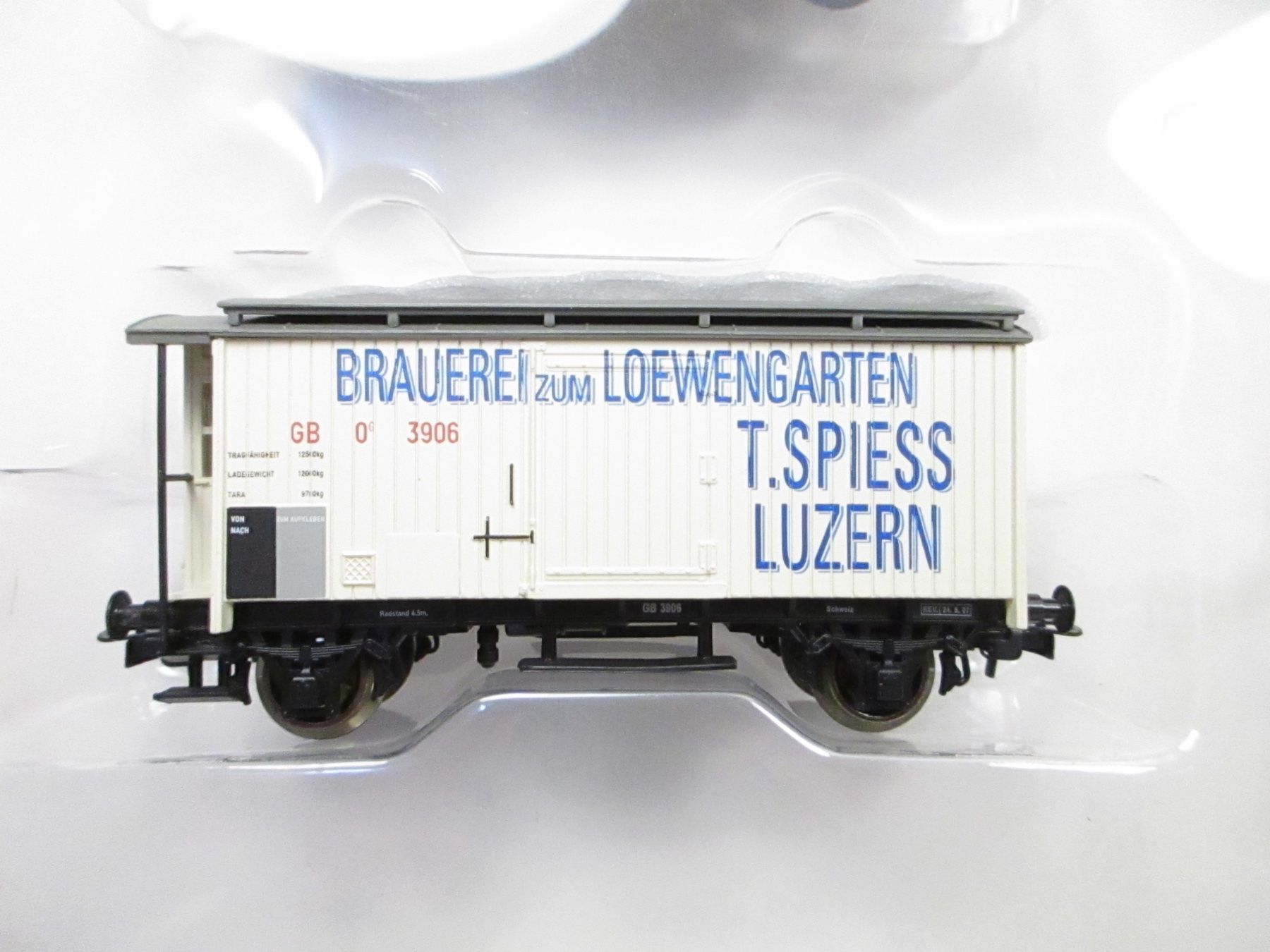 Liliput Modelleisenbahnen: Liliput H0 240154 SBB CFF Oldtimer-Bierwagen-Set (AC) – Neu und originalverpackt aus Olten von Heinrich875 2