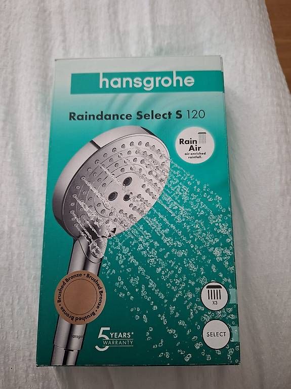 Soffioni doccia: Handbrause brushed bronze – Nuovo e nell'imballaggio originale da Embrach venduto da Manuel.monteiro