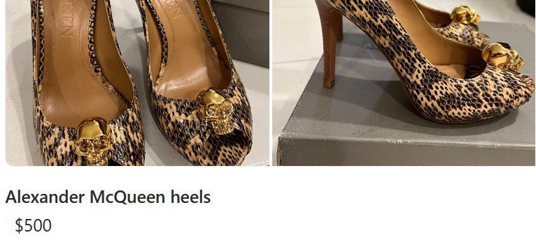 Alexander Mcqueen Scarpe da donna: Alexander McQueen Pumps .38,5 – Usato da Collonges venduto da arashee 9