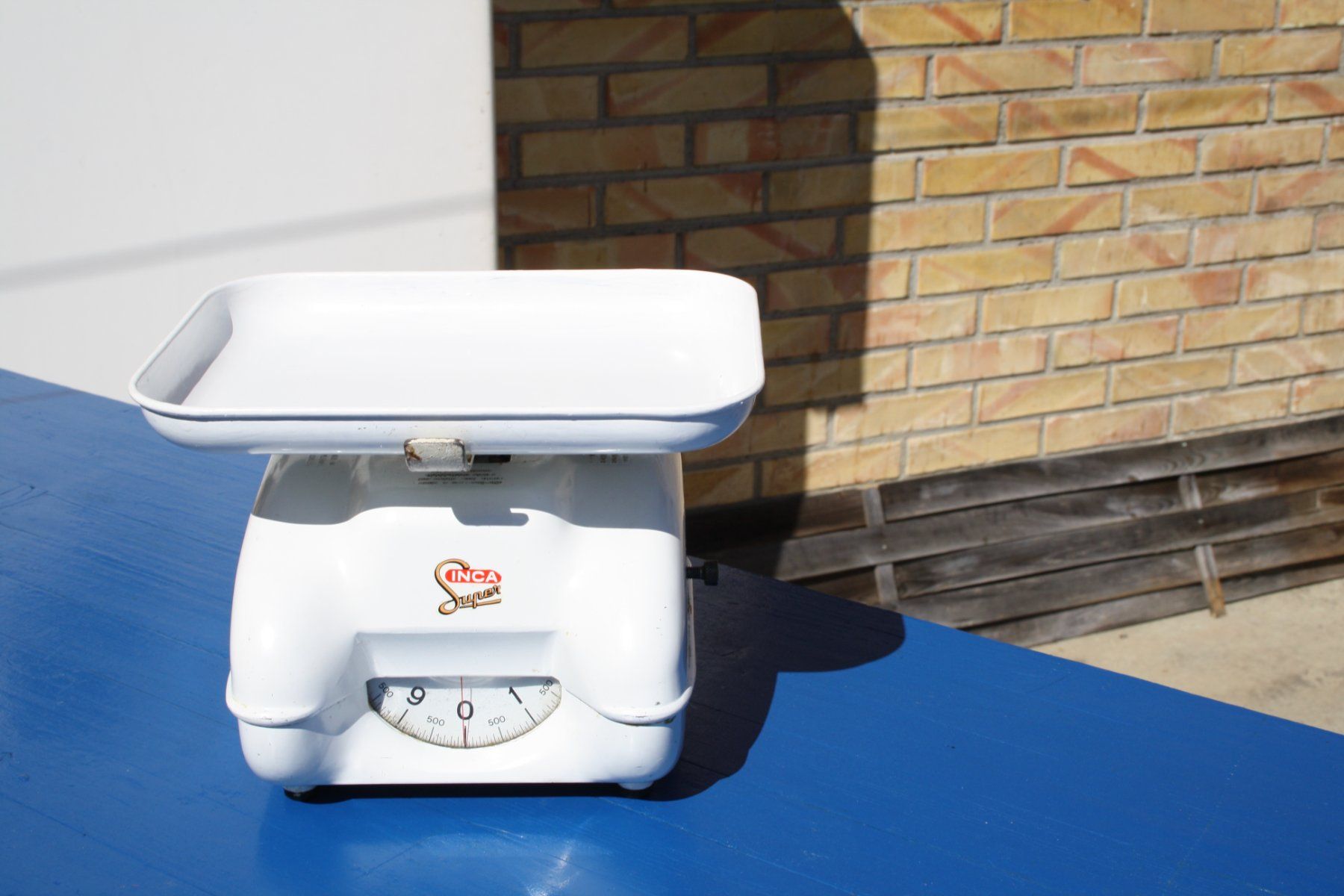 Elettrodomestici da cucina: INCA SUPER ALTE VINTAGE KÜCHENWAAGE – Usato da Wauwil venduto da Pneuedy 3
