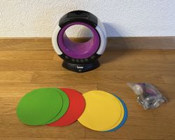 Twister Geschicklichkeitsspiel elektronisch mit Drehscheibe