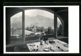 Spiez, Terrassenrestaurant Bahnhof-Buffe