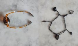 Lotto composto da 2 bracciali