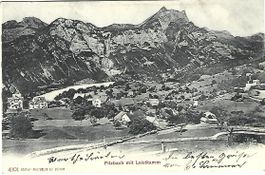 Filzbach GL Dorfansicht