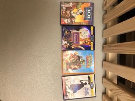 4 verschiedene DVDs