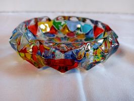 Zecchin Aschenbecher Vintage Glas Handarbeit Italy - Venice