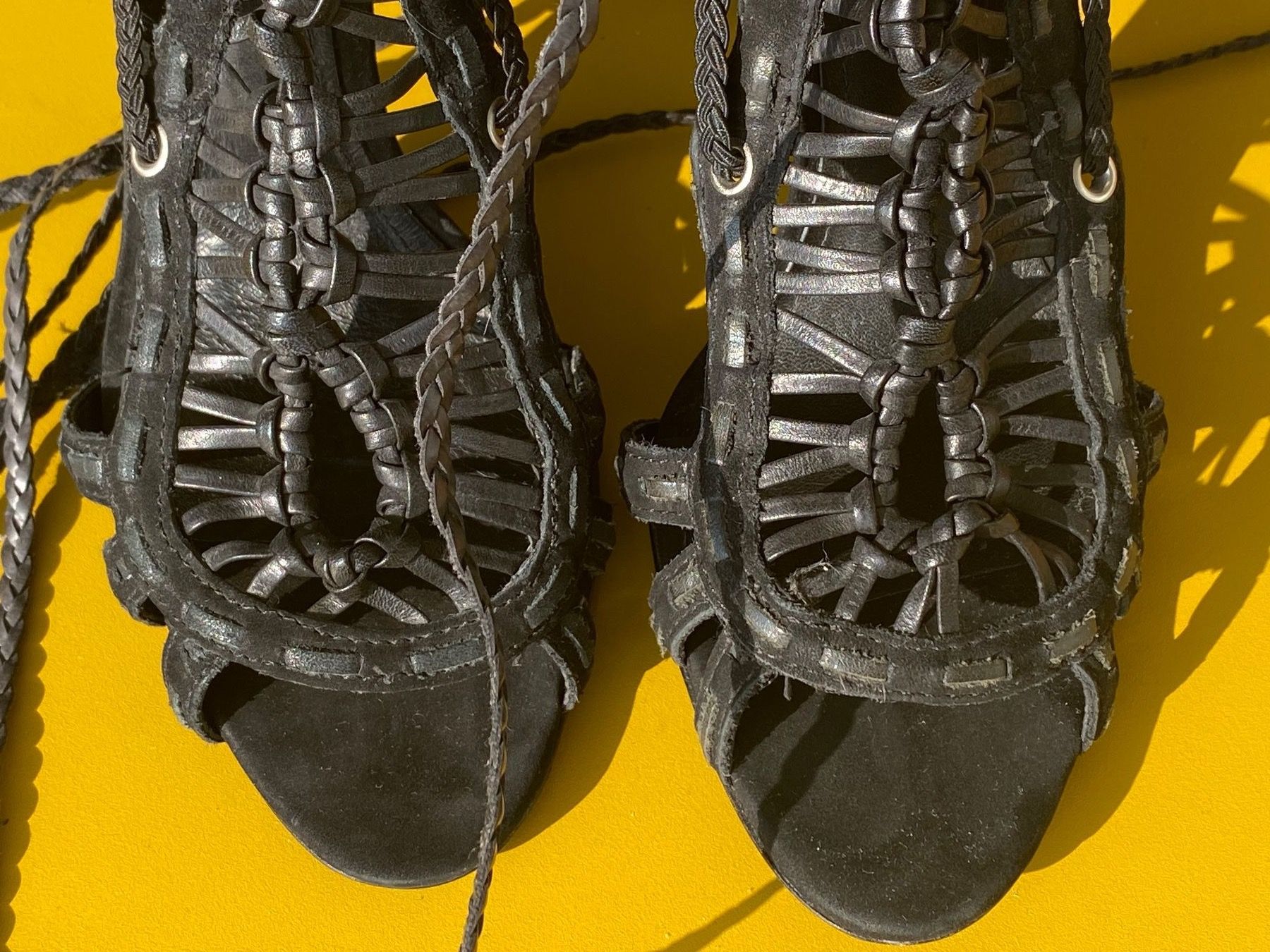 Scarpe da donna: SCHUTZ schwarze Stiletto Sandalen Gr. 36 – Usato da Zürich venduto da missmodernage 4