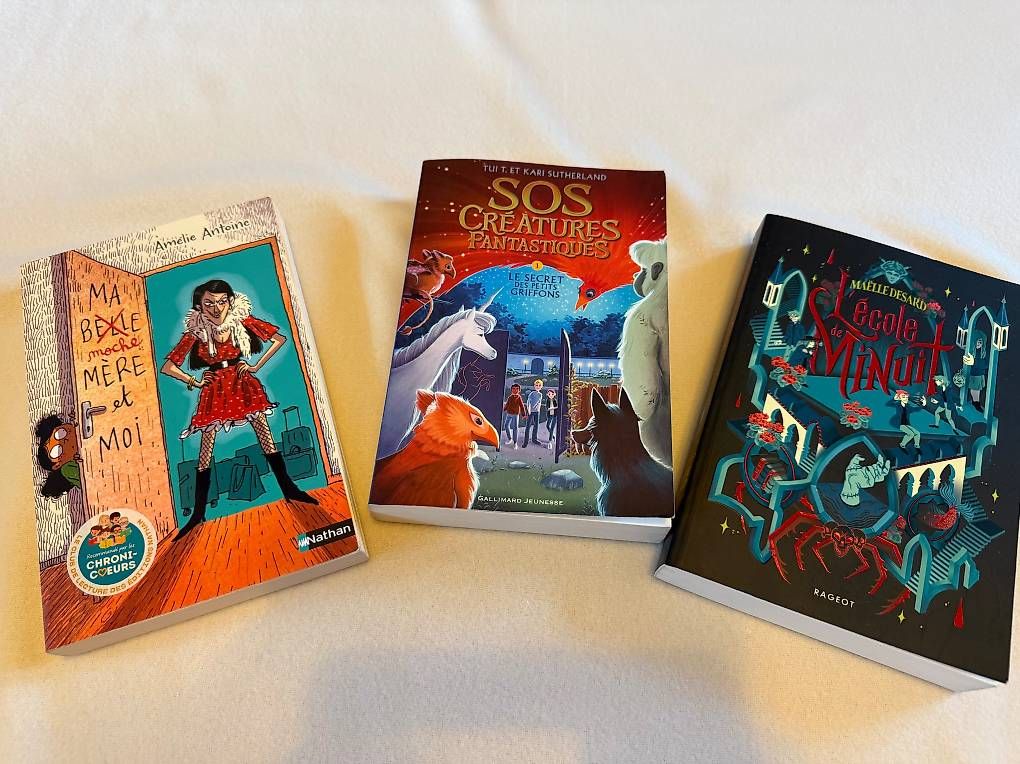 Livres: 3 romans pour ados – D'occasion à Troinex par mai_2rqv