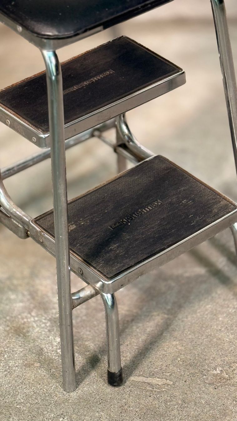 Scale: Hailo Klettermax Klapptritt Hocker Leiter 3 stufig – Usato da Zürich venduto da Hedwig-steig 1