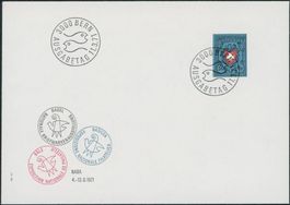 1971 - Naba - Blockausschnitte - FDC U1