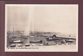 GENEVE - Jet d'eau - 1934