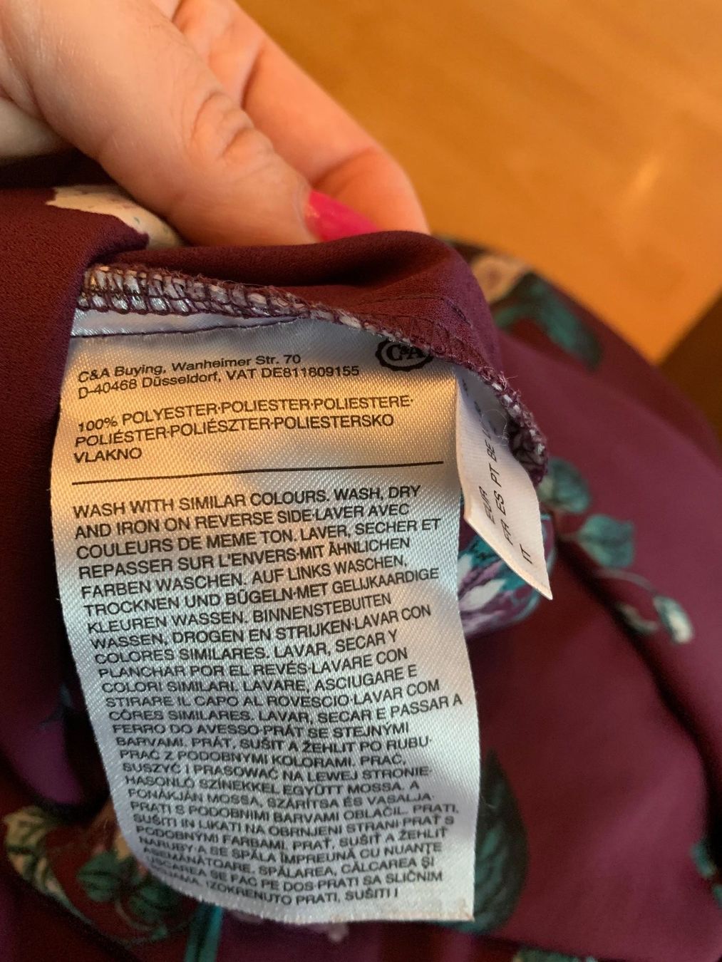 Camicette: Joli chemisier à fleurs t. 38 – Usato da MEYRIN venduto da Gwendo10 2