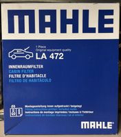 MAHLE Innenraumfilter LA472 NEU