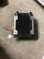 Kühler Flüssigkeit mit Lüfter 12V Wasserkühlung Aluminium