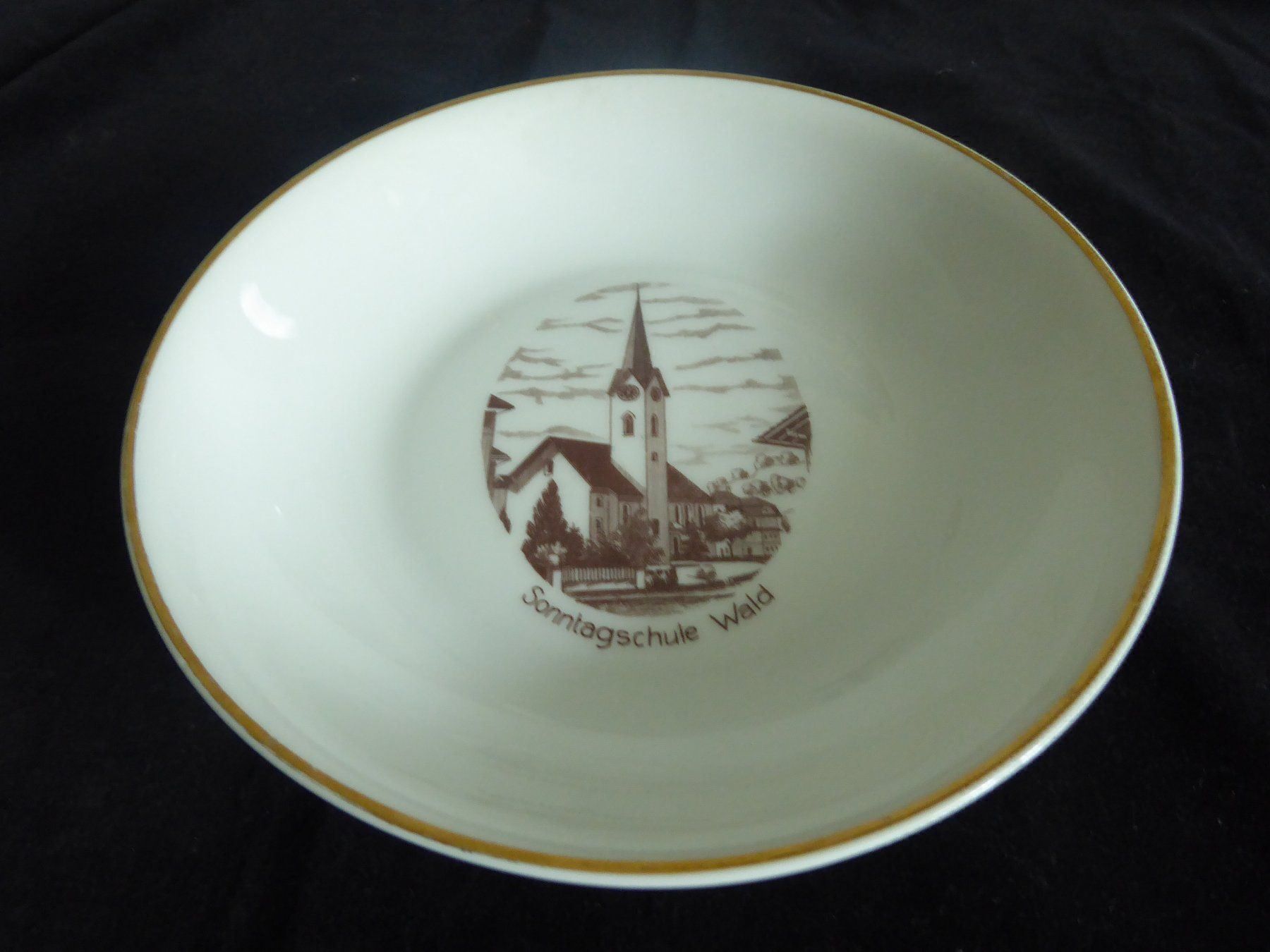 Assiettes: 1935 Langenthal-Teller  -  Wald – D'occasion à Zürich par Chaeffeler 2