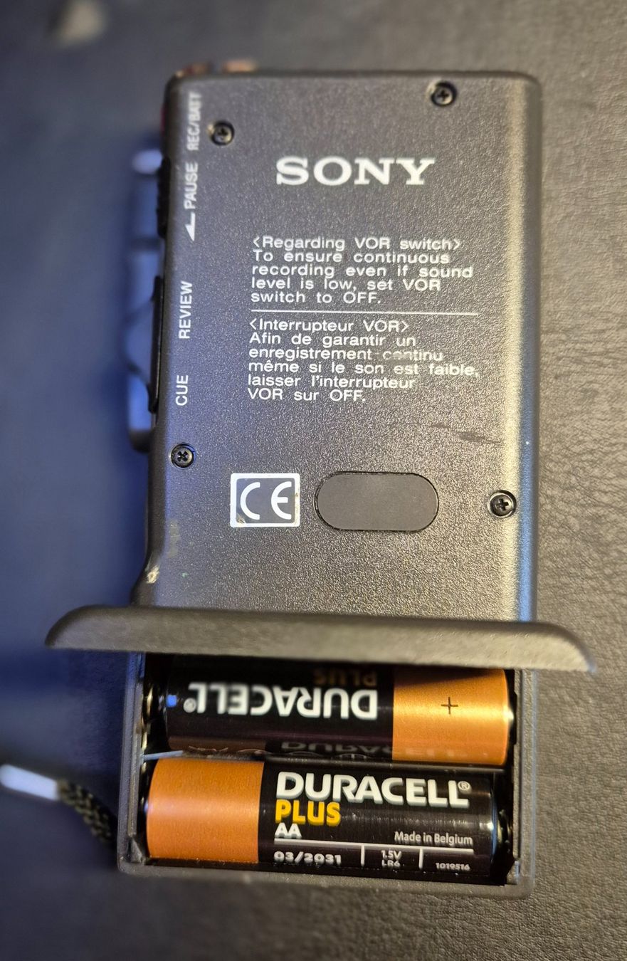 Sony Enregistreurs: Sony "Microcassette-Corder" – D'occasion à Zürich par max.d 1