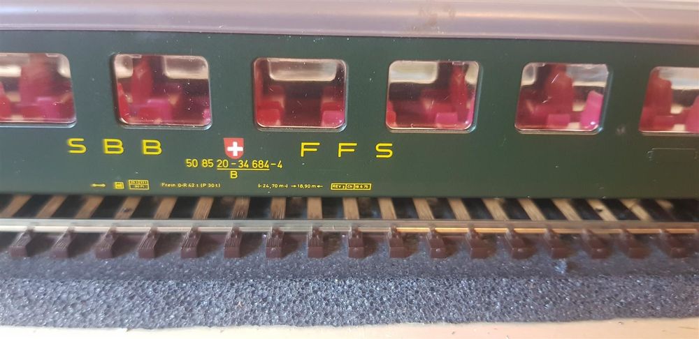 SBB, 2 voitures EUROFIMA, 1ère classe | Kaufen auf