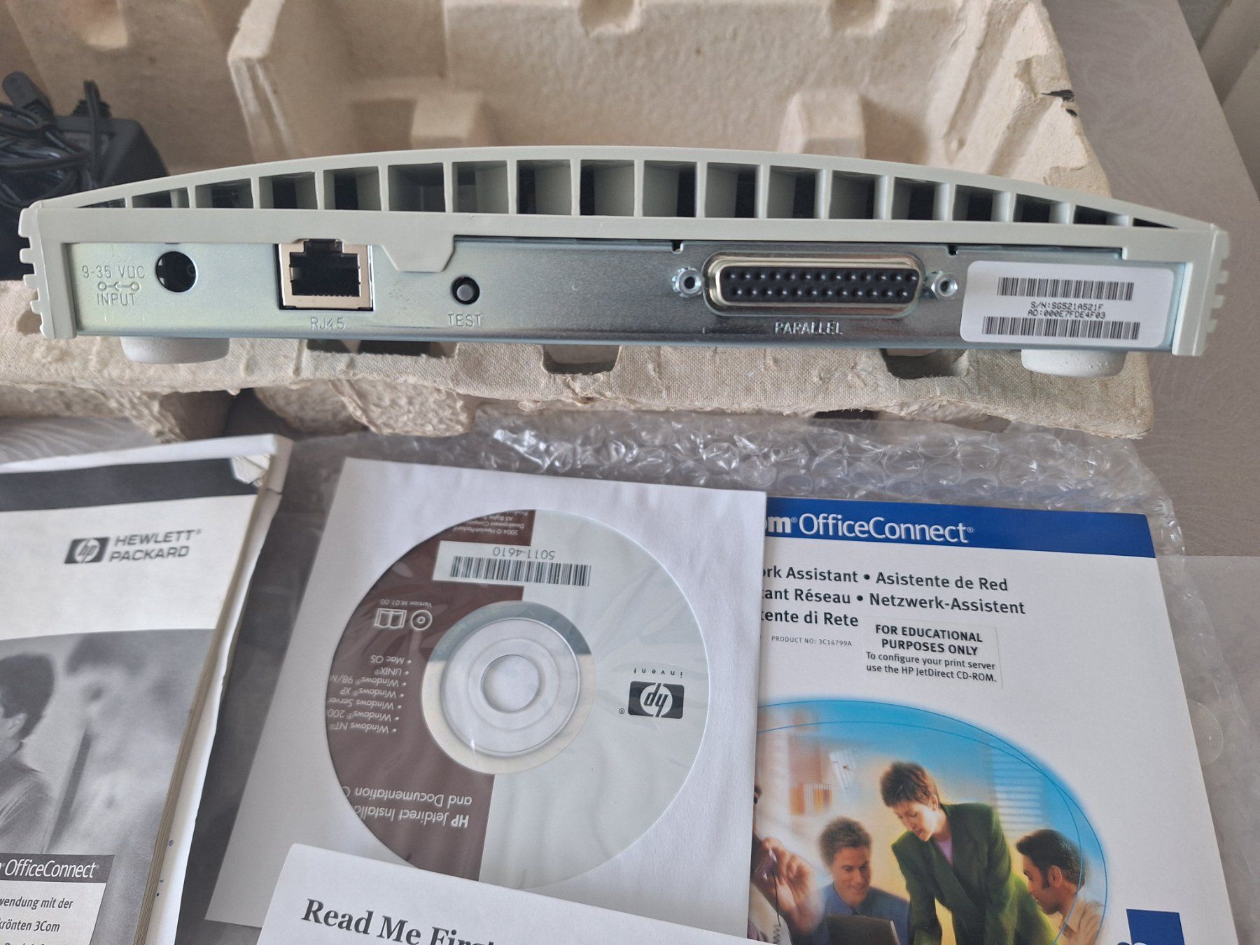 Hewlett Packard Server: HP JetDirect 170X Print Server – Usato da Zürich venduto da Lemon007 3